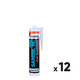 Mastic silicone - Fixpro - Sanisil AC - Blanc