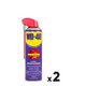 Lot de 2 aérosols multifonction  - WD40 - Spray deux positions - 500 ml