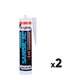 Lot de 2 mastic silicone - FIXPRO - Sanisil AC - Transparent - 300 ml