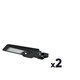 lot de 2 Têtes de lampadaires LED public - DHOME - Solaire - 25 W - 3000 lm - 3000 K