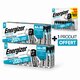 Lot de 40 piles alcalines AA - ENERGIZER - Max Plus - 1,5 V - + 10 piles AAA OFFERTES