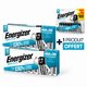 Lot de 40 piles alcalines AAA - ENERGIZER - Max Plus - 1,5 V - + 10 piles AAA OFFERTES