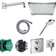 Ensemble de douche - Crometta E - HANSGROHE - Encastrée thermostatique - Débit 9 l/min