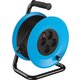 Enrouleur bricolage - Dhome - 4 prises 2P+T - Câble H05 VV-F 3G1 mm² - L. 15 m