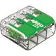 Borne de connexion avec levier - Série 221 - WAGO - 3x4 mm² - Vendu par 12