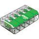 Borne de connexion avec levier - Série 221 - WAGO - 5x4 mm² - Vendu par 8