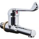 Mitiguer lavabo hospitalier - SANIFIRST - Commande coude - Bec fixe 
