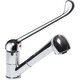 Mitigeur d'évier hospitalier - SANIFIRST - Bec orientable - Douchette extractible