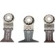 Set de lames scie plongeantes E-Cut – FEIN – Starlock SL – Bois/métal – 3 pièces