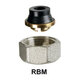 Raccord cuivre droit - Femelle Pas RBM - Ø 14 mm - Tube cuivre recuit et écroui - RBM