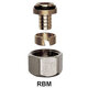 Raccord PER droit - Femelle Pas RBM - Ø 16 mm - RBM