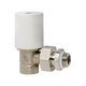 Robinet de radiateur équerre à visser - F 3/4" - Simple réglage - RBM