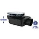 Bonde douche - Smart Good Print - VALENTIN - Ø90 mm - 31 l/min