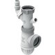 Siphon d’évier avec prises – VALENTIN – CONNECTIC® – Ø40 mm – Plastique recyclé