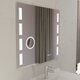Ensemble meuble salle de bain PMR – CREAZUR - Vasque 80cm - Miroir LED