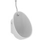 Pack urinoir - PORCHER - 290x315x550mm - Finition blanc brillant - Sans bonde 