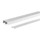 Rails haut et bas - SOGAL - Acier - 3 m - Blanc