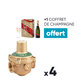 Lot de 4 réducteurs 11FF+ 1 COFFRET DE CHAMPAGNE OFFERT