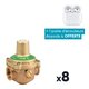 Lot de 8 réducteur de pression - DESBORDES - N°11 BIS - FF 3/4" - + Airpods 4 OFFERT