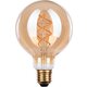 Ampoule LED globe à filament déco - XXCELL - Ambré - E27 - 5W