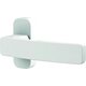 Ensemble poignée et rosace - VACHETTE -  Quad - Blanc - L. 127 mm
