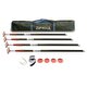 Kit 4 perches télescopiques acier – TELESTEPS – Extensibles jusqu'à 3 m avec sac de transport