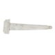 Penture anglaise – TORBEL – Acier zingué blanc – 200 mm – Ép. 2 mm