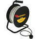Ruban LED chantier sur enrouleur – WILMART – 25 m – 1021 lm/m – 6000 K – IP65 – À visser