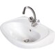 Pack lavabo complet – SIDER – Mélangeur Équinoxe – 55 x 42 cm – Blanc / chromé