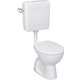Pack WC - SIDER - Spécial collectivité - Abattant + réservoir – Sortie horizontale – Blanc