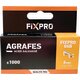 Agrafes B - Fixpro - 1000 pièces