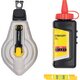 Kit cordeau traceur – STANLEY – 30m - alu 6:1 – poudre et niveau