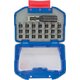 Coffret 22 embouts torsion impact – TIVOLY – Shock Series – PZ/PH/TX/Hexa – Coffret antichoc
