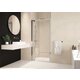 Porte de douche - LEDA - Vista - Pivotante - Axe excentré 