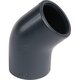 Raccord coudé 45° pression - GIRPI - PVC - Noir