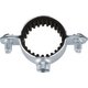 Collier de fixation isophonique - SIDER - Fixation simple - Acier zingué 