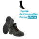 Chaussures de sécurité hautes imperméables Heron – HEROCK + 1 paire de chaussettes OFFERTE