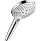 Douchette à main 3 jets - HANSGROHE - Raindance Select S 120 EcoSmart - Blanc et chromé