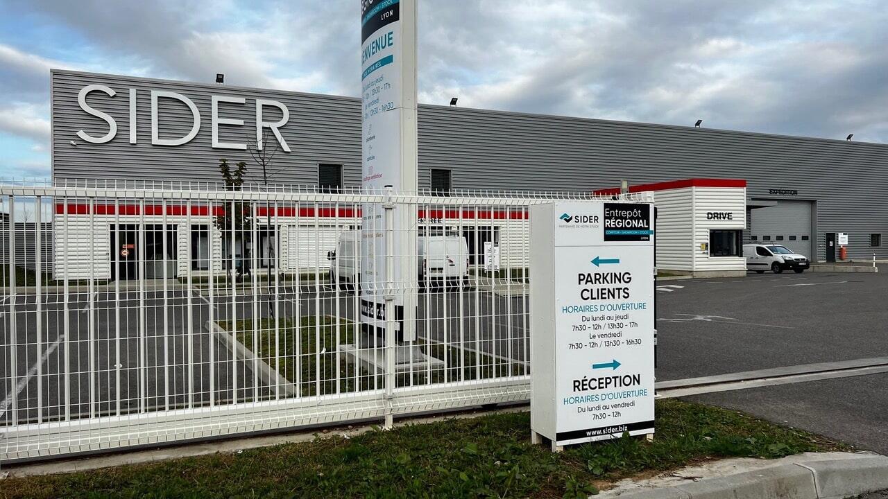Entrepôt régional Sider de VAULX-EN-VELIN - click and collect