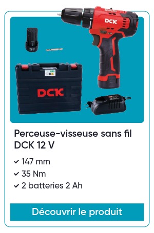 perceuse-visseuse sans fil DCK 12V